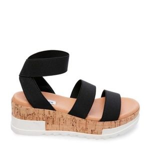 Steve Madden | Bandi Platform Sandals (Black)